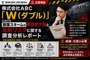 警告の解剖学：「W」副業の実態を暴く