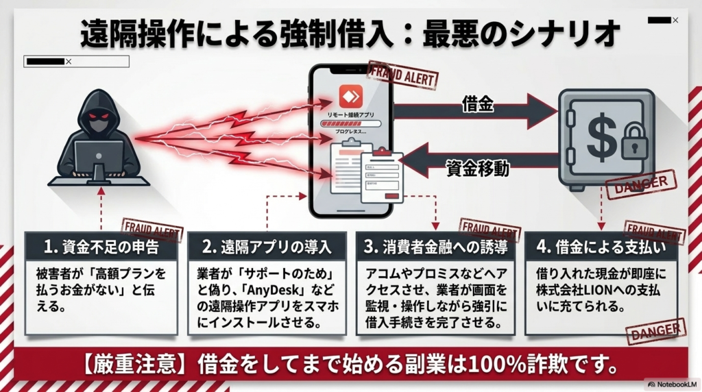  借金を勧められたという相談