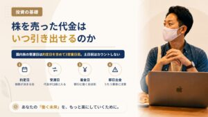 株を売った代金はいつ引き出せる？受渡日と約定日の違いを営業日の数え方から整理